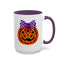 Halloween Mug - Purple Bow's Pumpkin