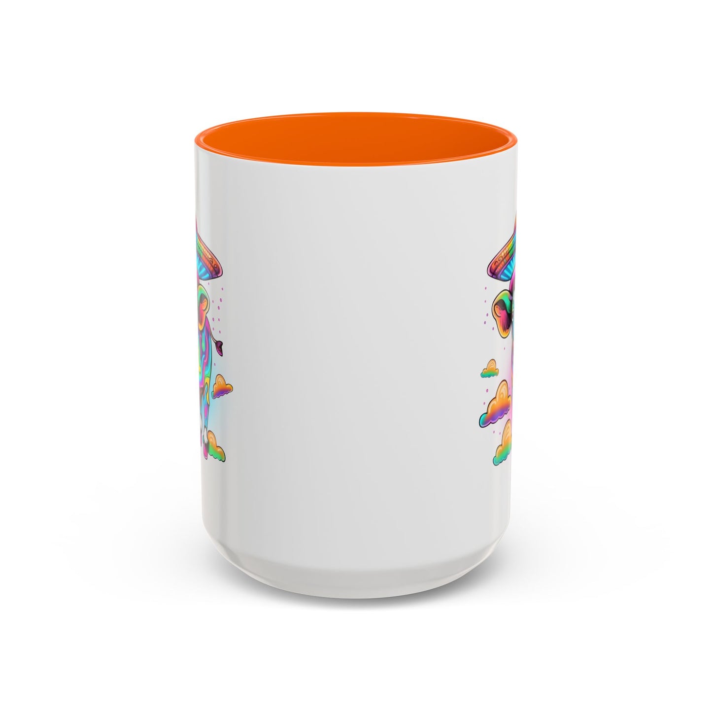 Alien Mug - Multicoloured Cow