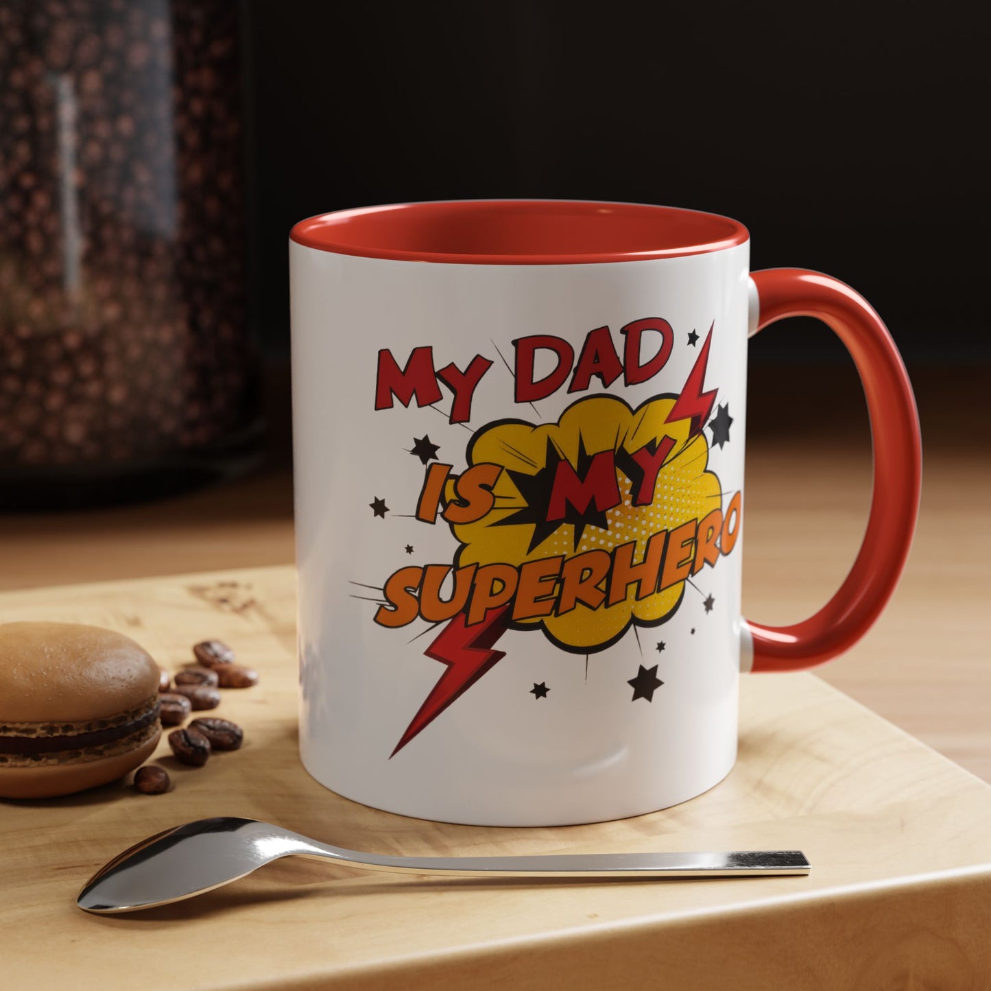Father's Day Mug - My Dad Superhero