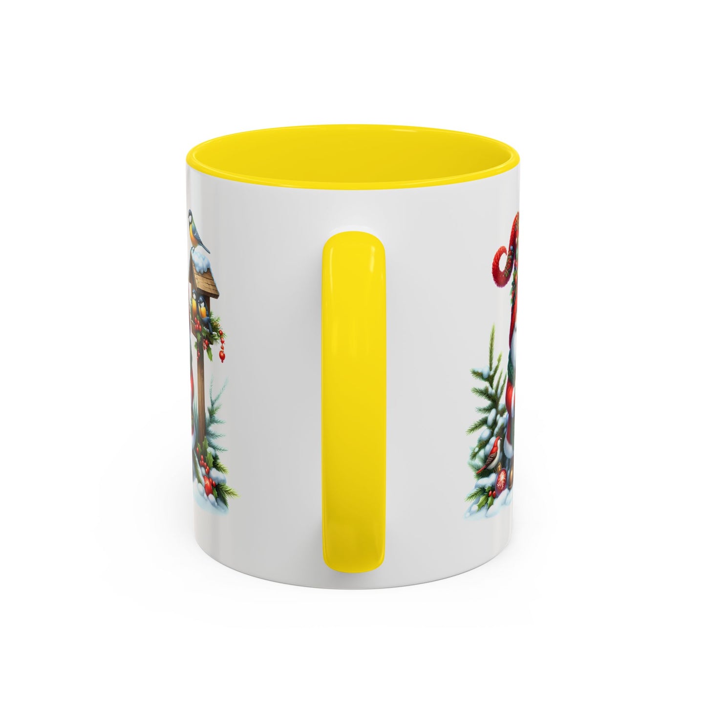 Christmas Mug - Gnome and Birds