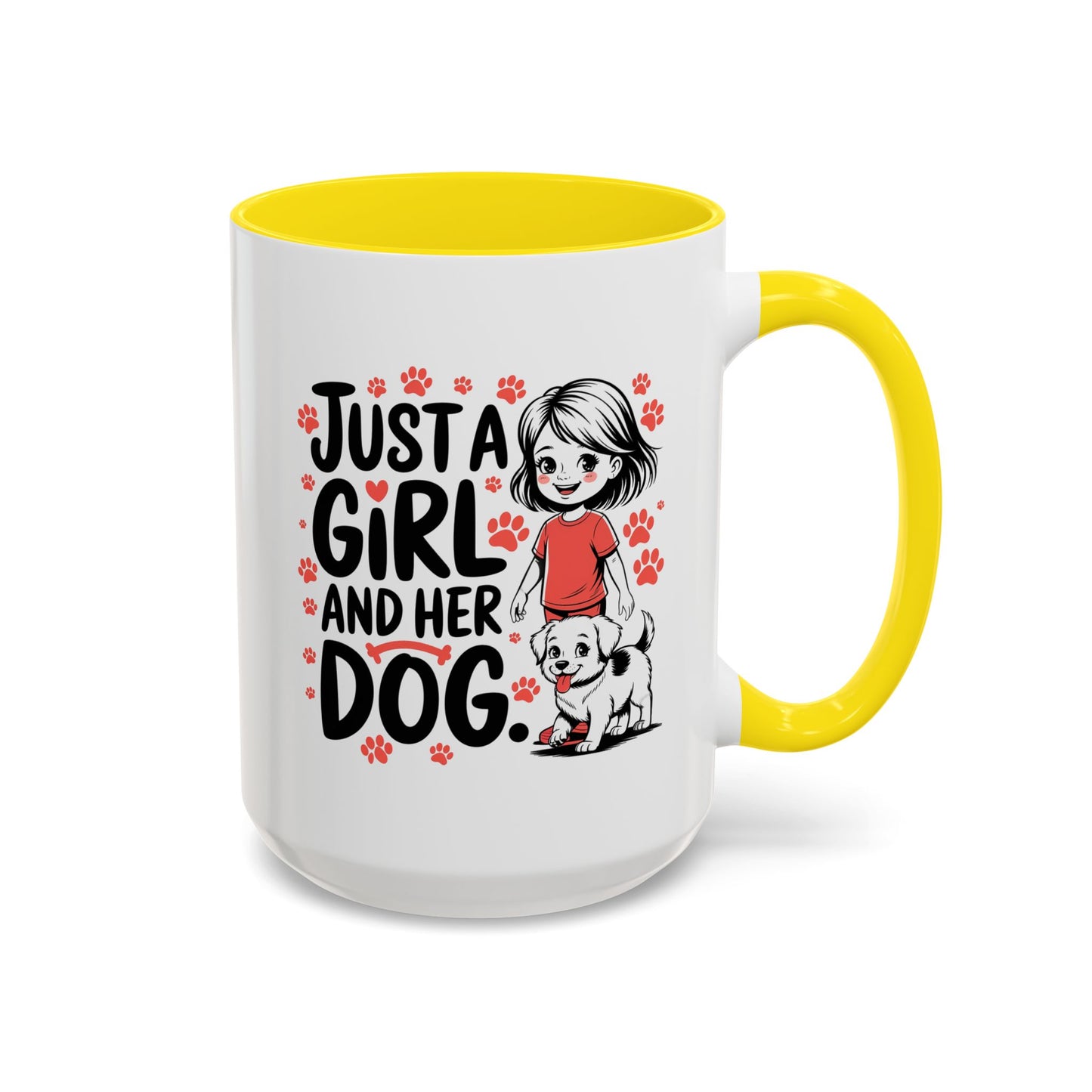 Animal Mug - Just a Girl and Her Dog
