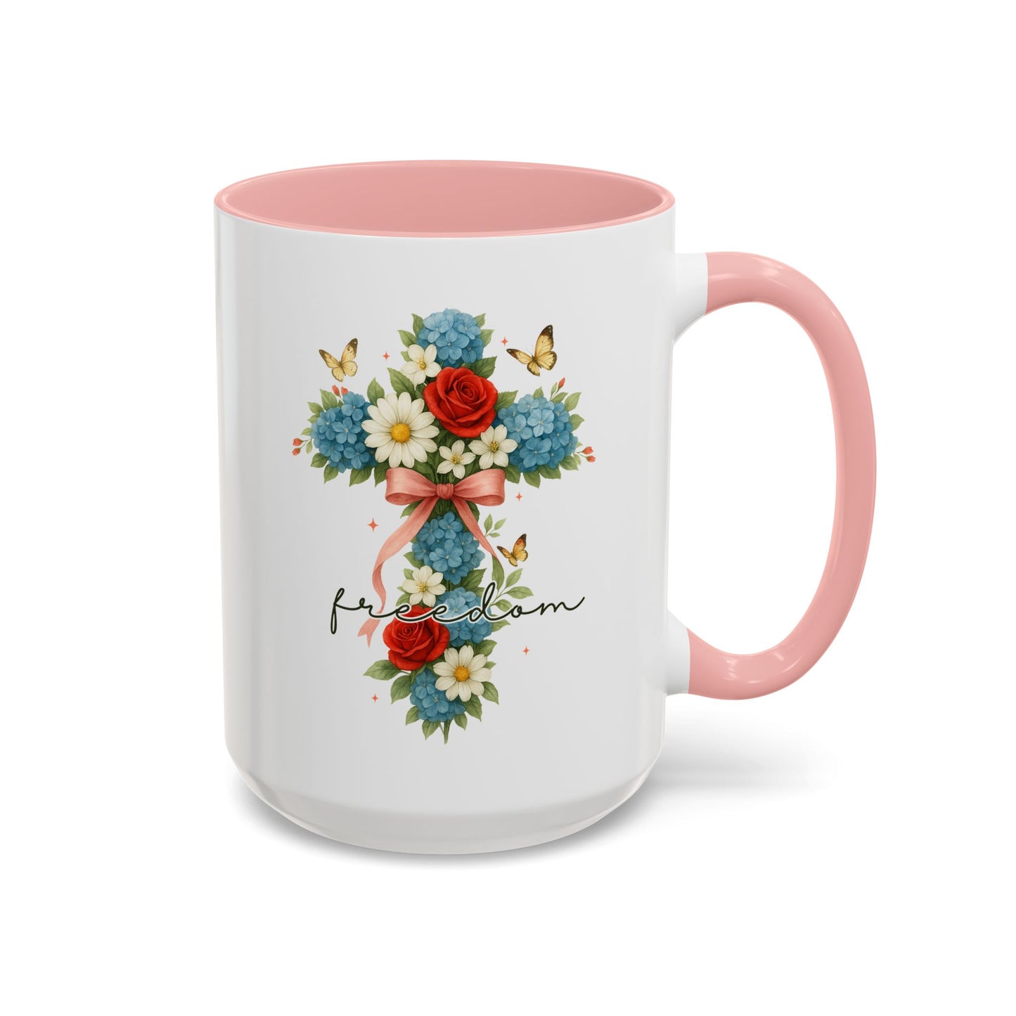 4th of July Mug - Freedom Cross