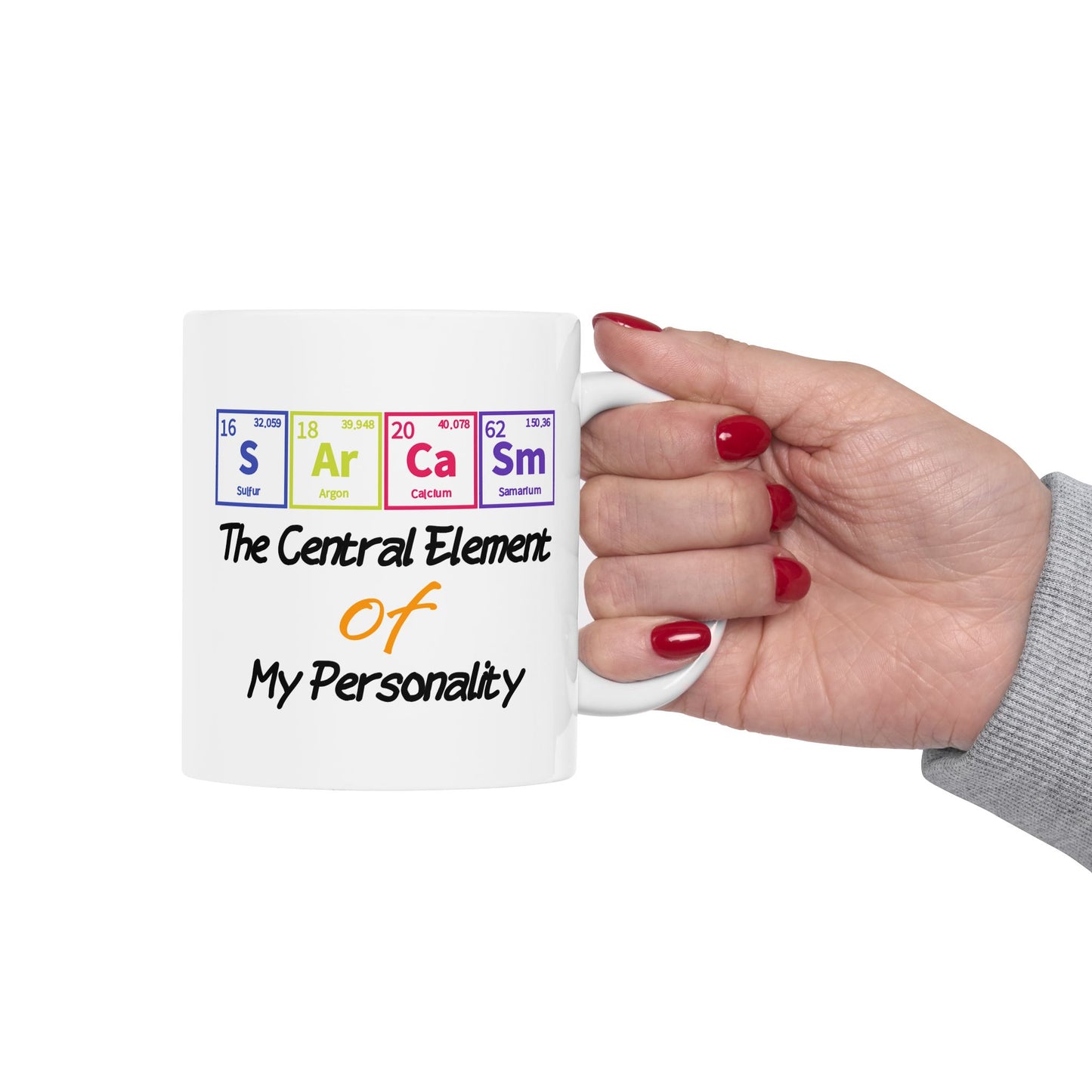 Humor Mug - Sarcasm The Central Element