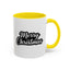 Christmas Mug - Merry Christmas White Black & Grey Text