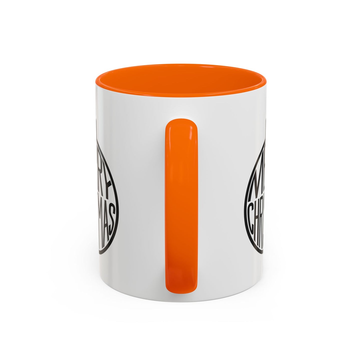 Christmas Mug - Merry Christmas Black Text Ornament