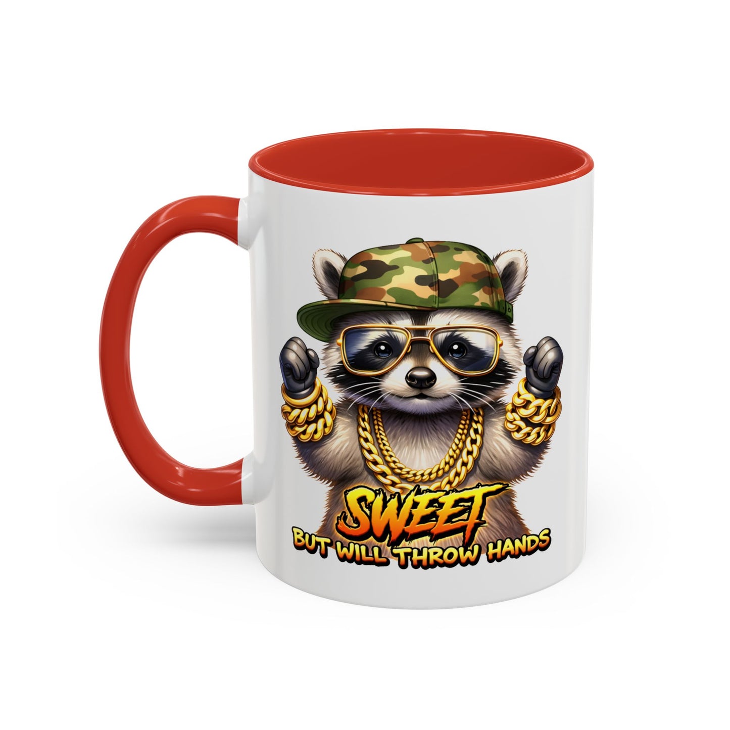 Humor Mug - Sweet But Will Throw Hands