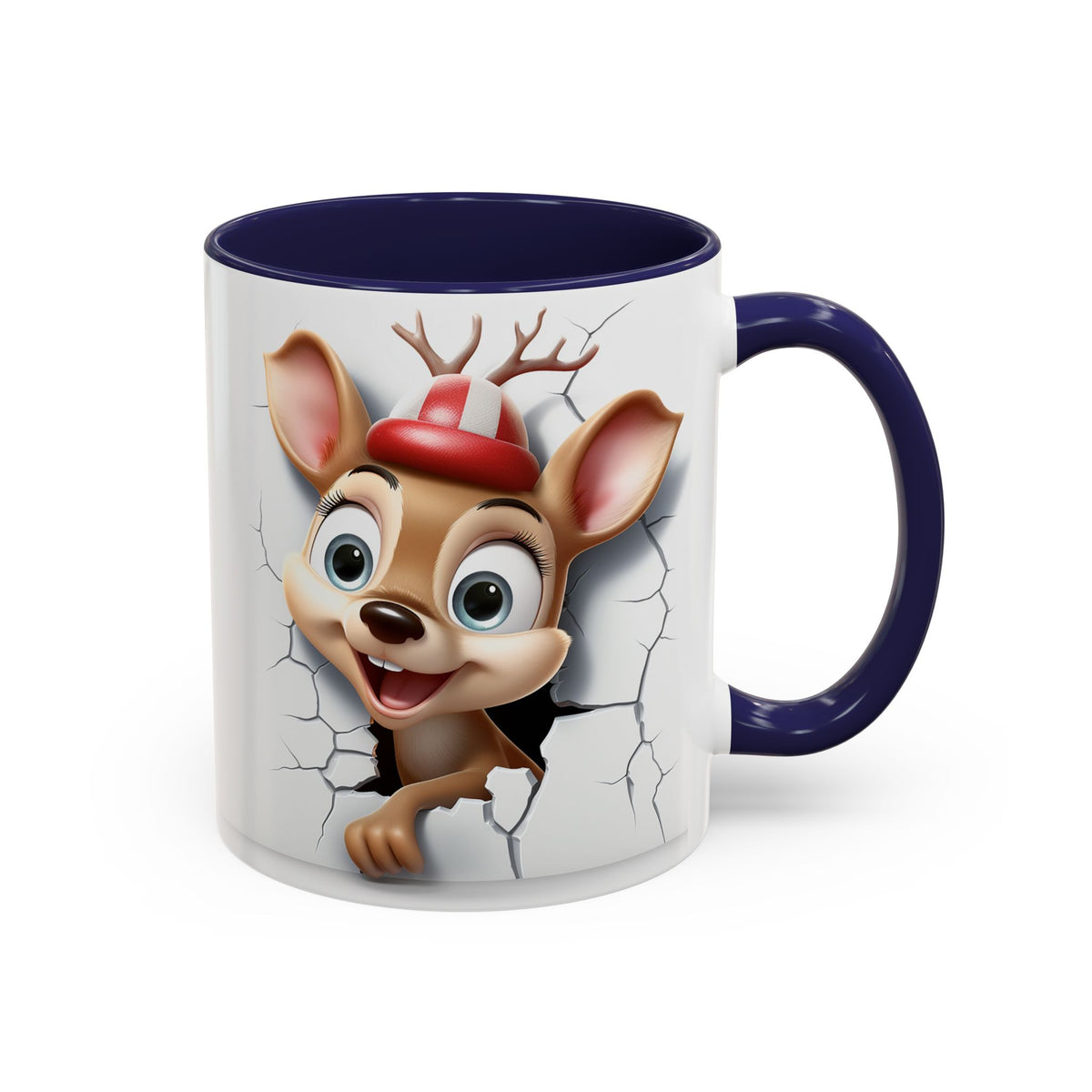 Chistmas Mug - Reindeer 3D 4