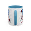 4th of July Mug - America Peace Sign