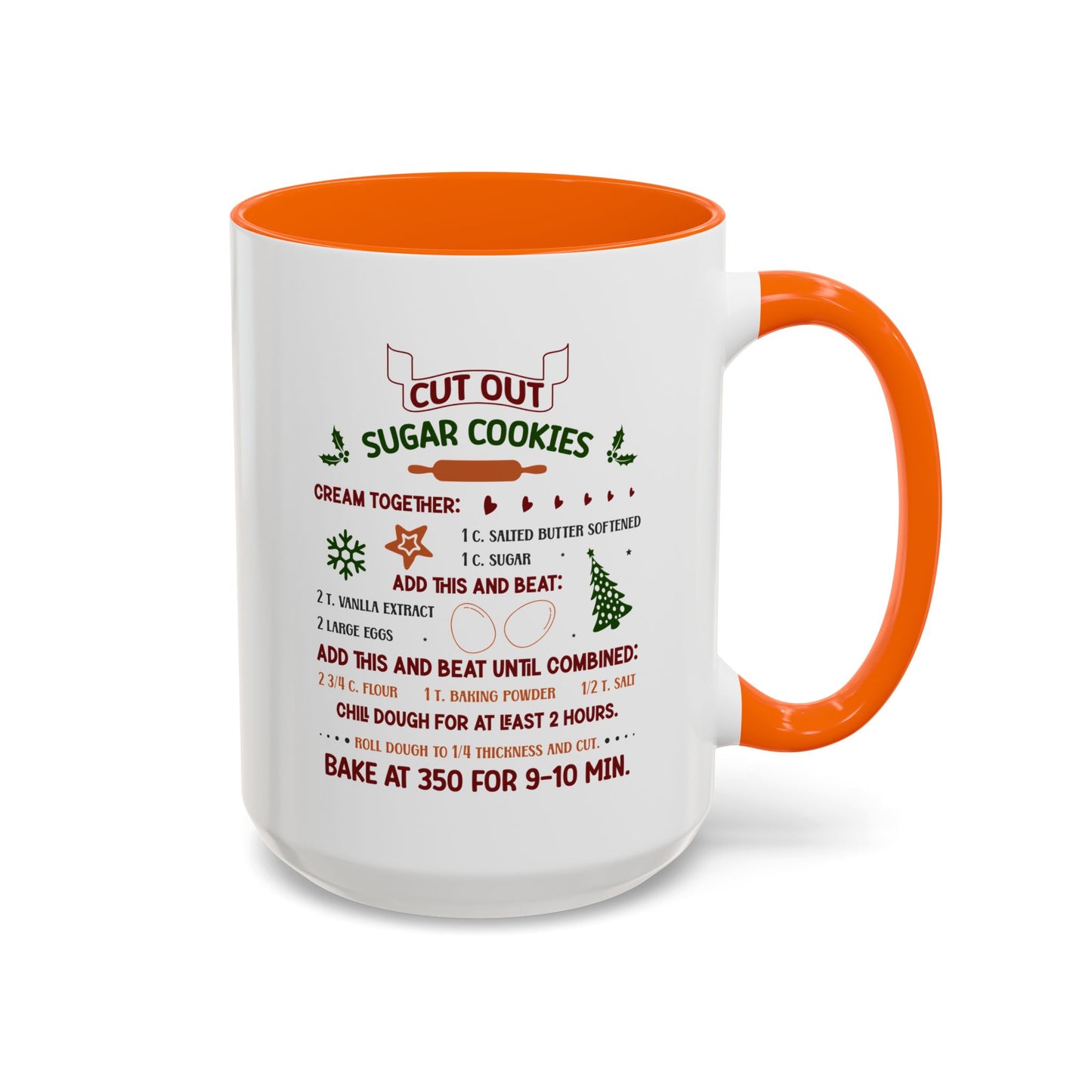 Christmas Mug - Cut Out Sugar Cookies Recipe