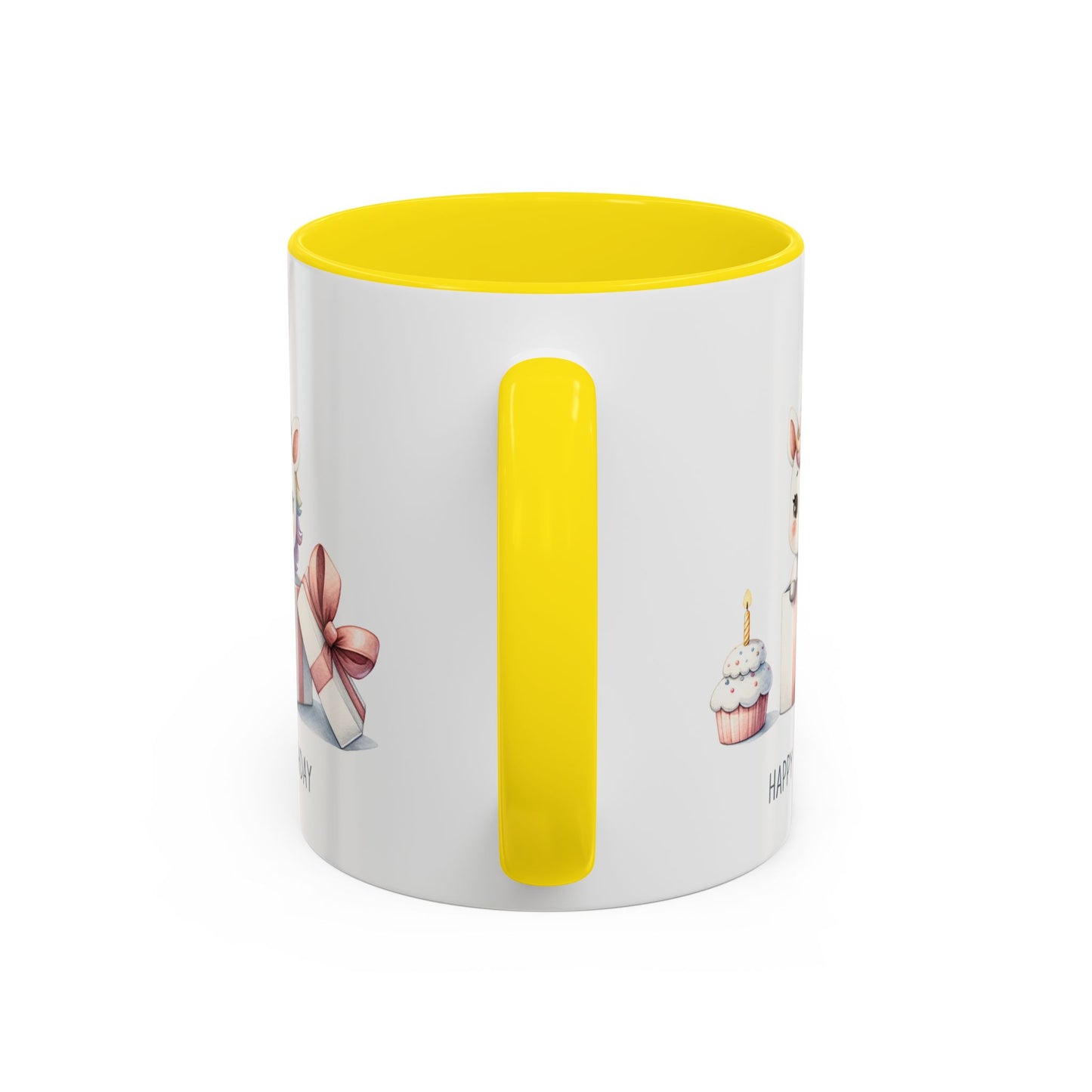 Birthday Mug - Unicorn With Present