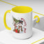 Christmas Mug - Merry Xmas Snowman Tree Present