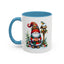 Christmas Mug - Gnome and Birds