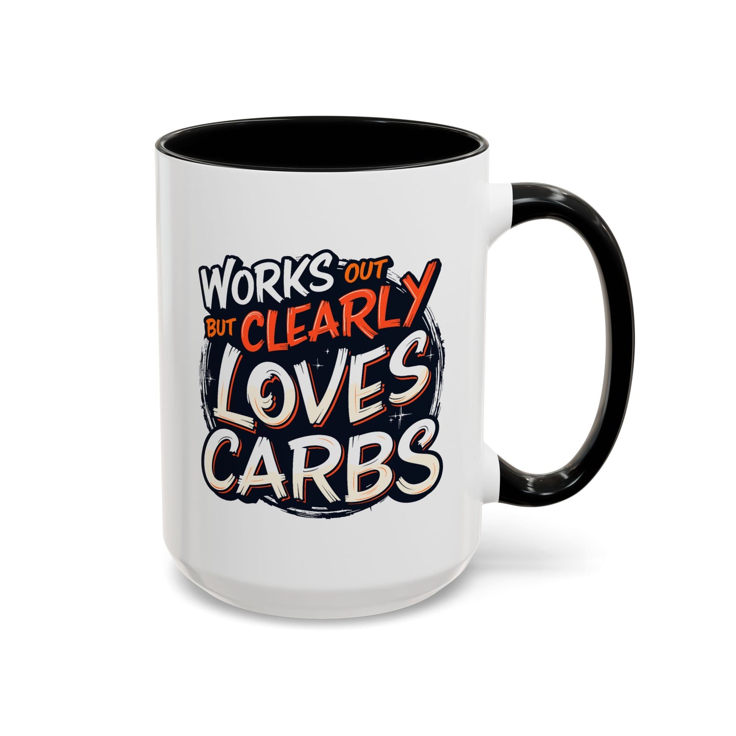 Adult Mug - Works Out But