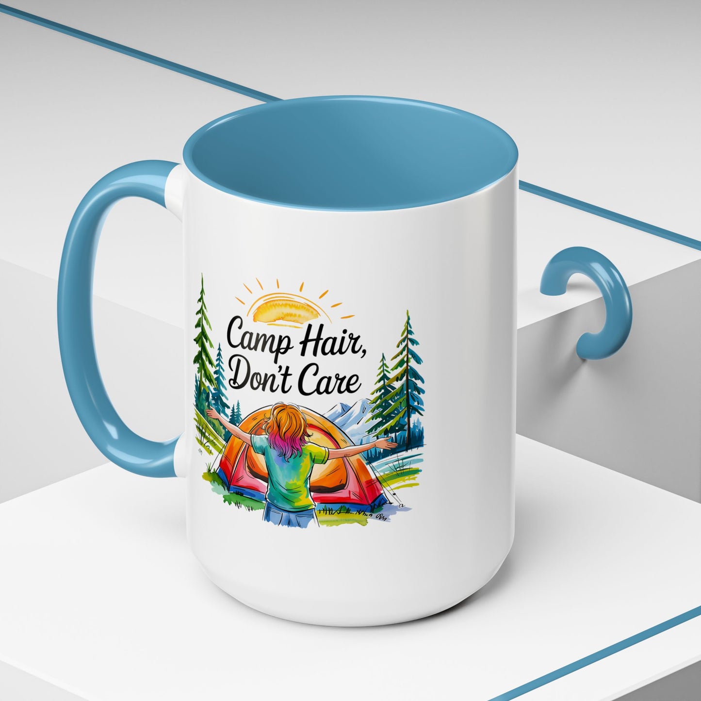 Adventure Mug - Camp Hair Don't Care