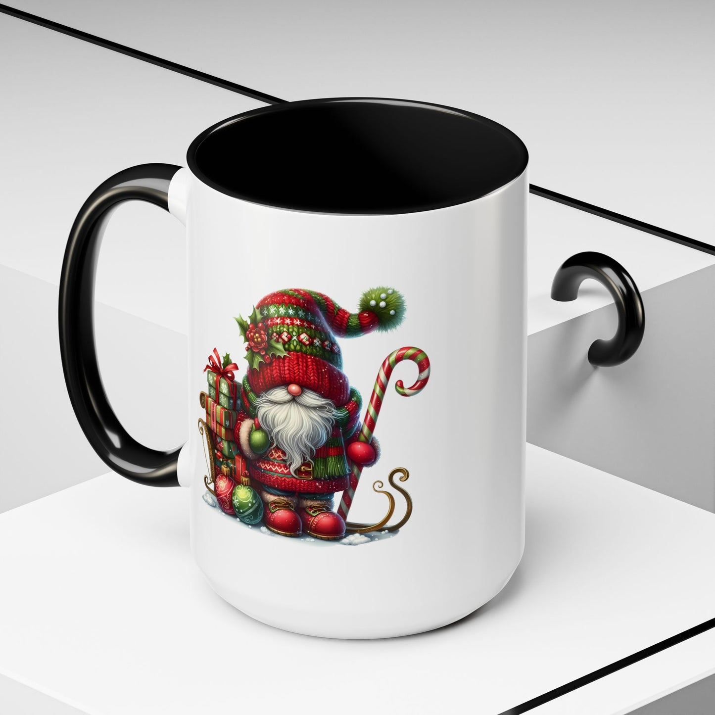 Christmas Mug - Gnome Sleigh