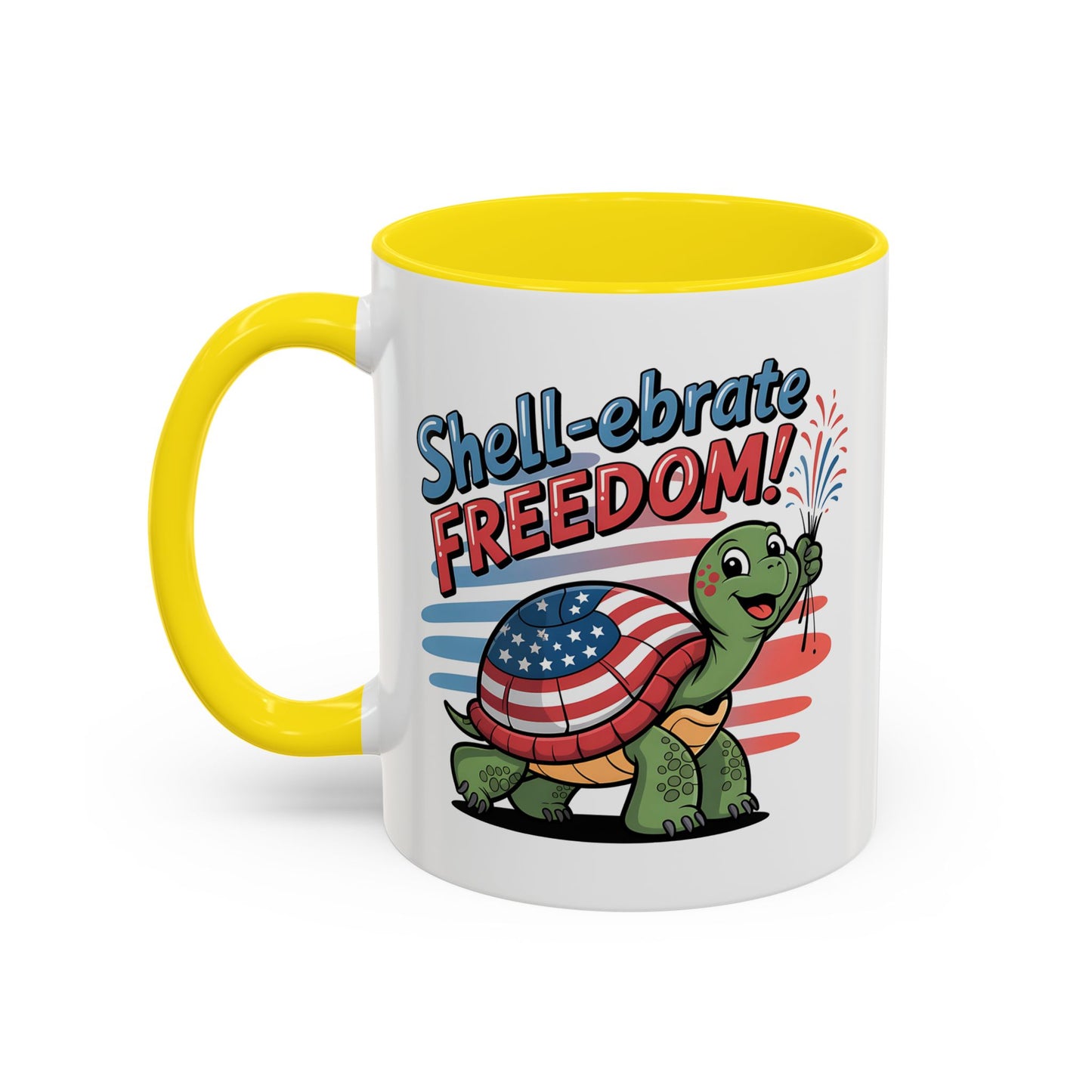 4th of July Mug - Shell-ebrate Freedom