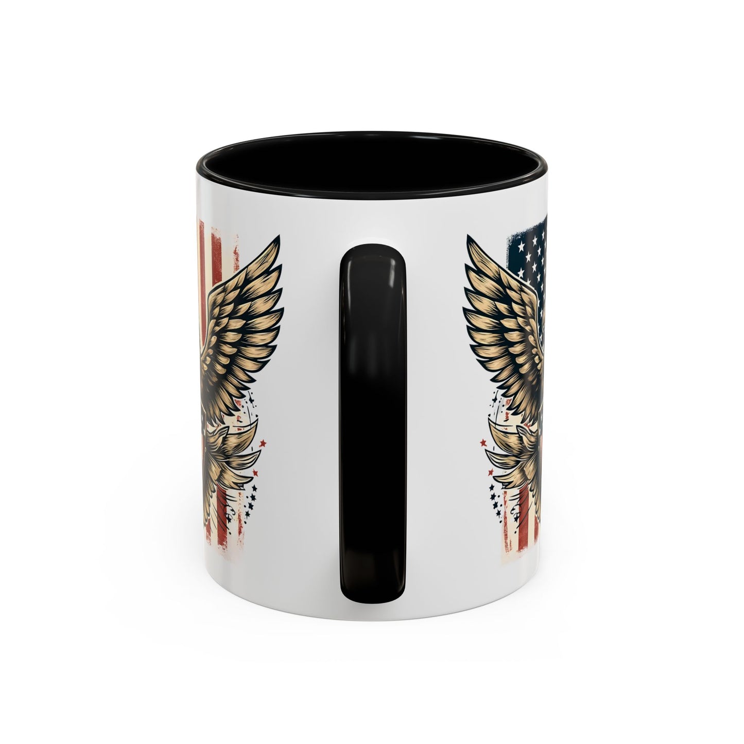4th of July Mug - American Bald Eagle Flag 9
