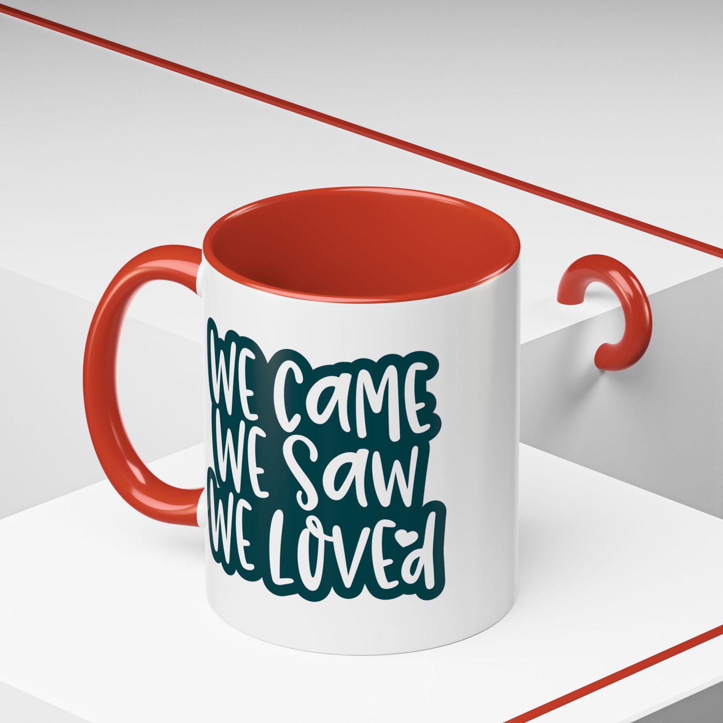 Adventure Mug - We Came We Saw We Loved