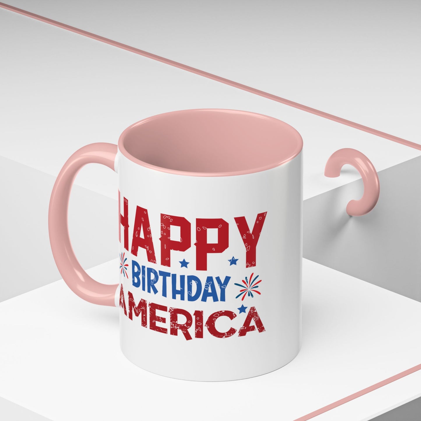 4th of July Mug - Happy Birthday America Celebrations
