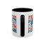 4th of July Mug - Freedom Smiley Face
