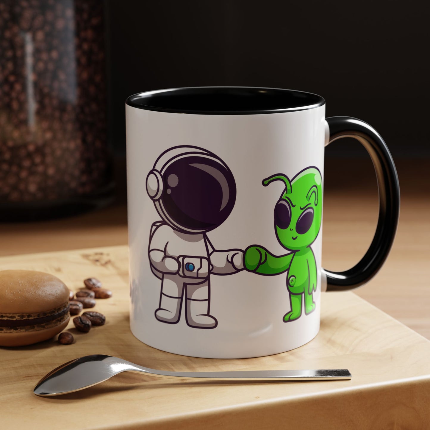 Alien Mug - Astronaut Alien Fist Pump