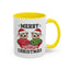 Christmas Mug - Merry Christmas Black Text Owls