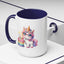 Birthday Mug - Unicorn Candles