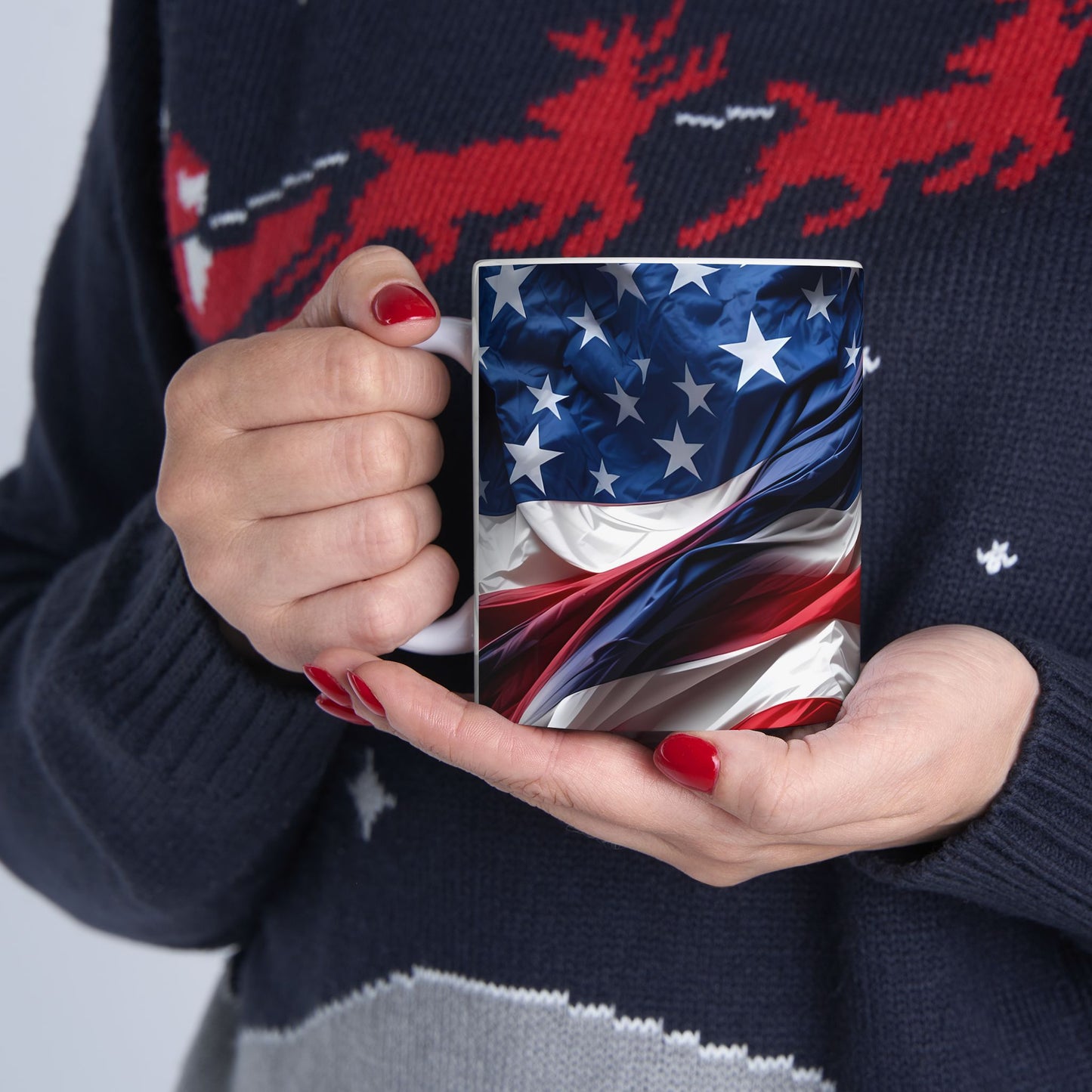 Artistic Mug - American Flag