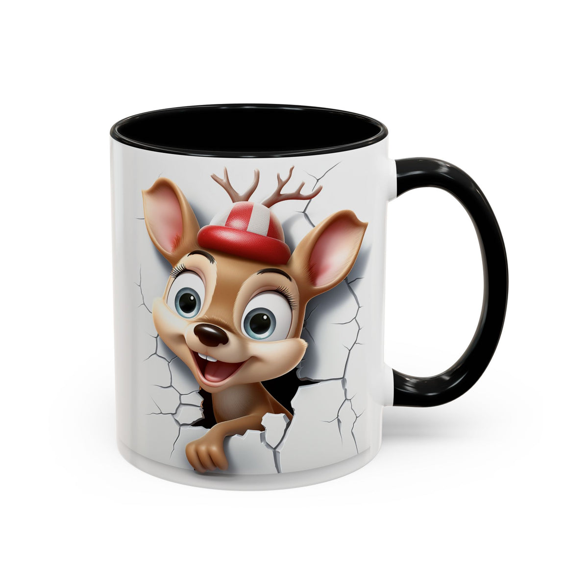 Chistmas Mug - Reindeer 3D 4
