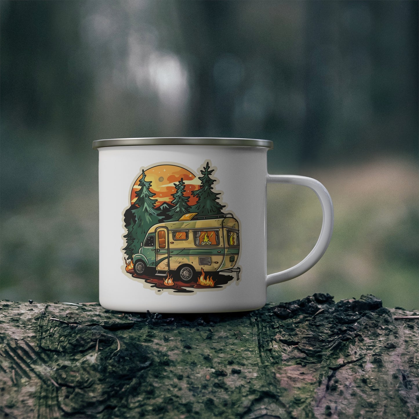Adventure Mug - Camping Landscape 18