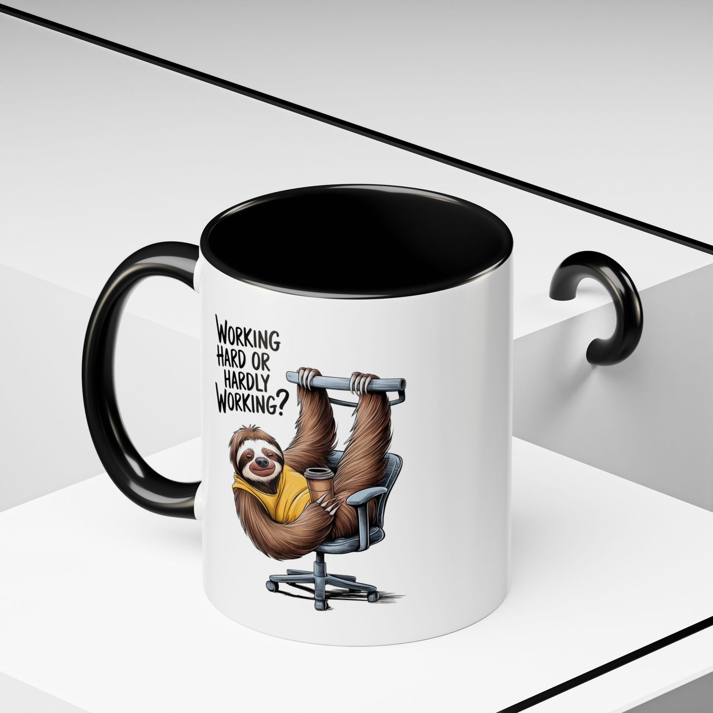 Office Mug - Work Hard or Hardly Working