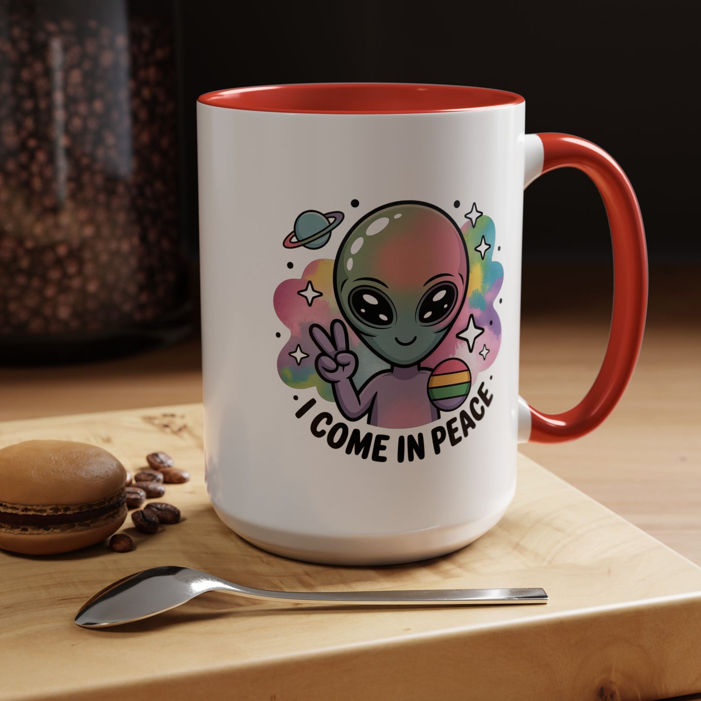 Alien Mug - I Come In Peace