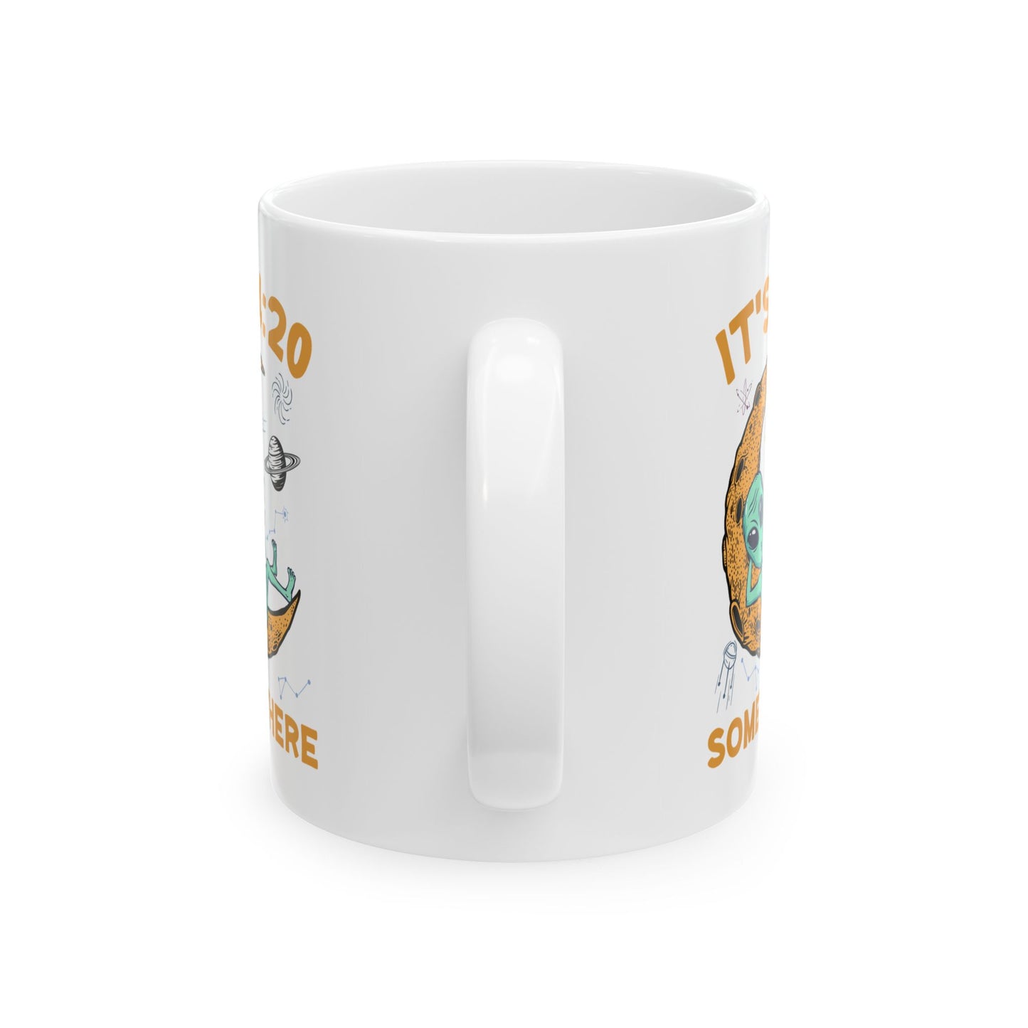 Alien Mug - It's 4:20 Somewhere