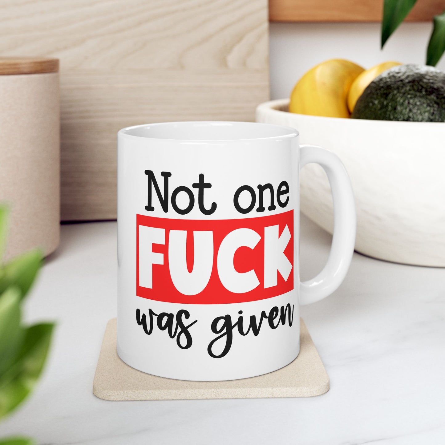 Adult Mug - Not One Fuck Was Given