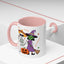 Halloween Mug - Skeleton & Witch