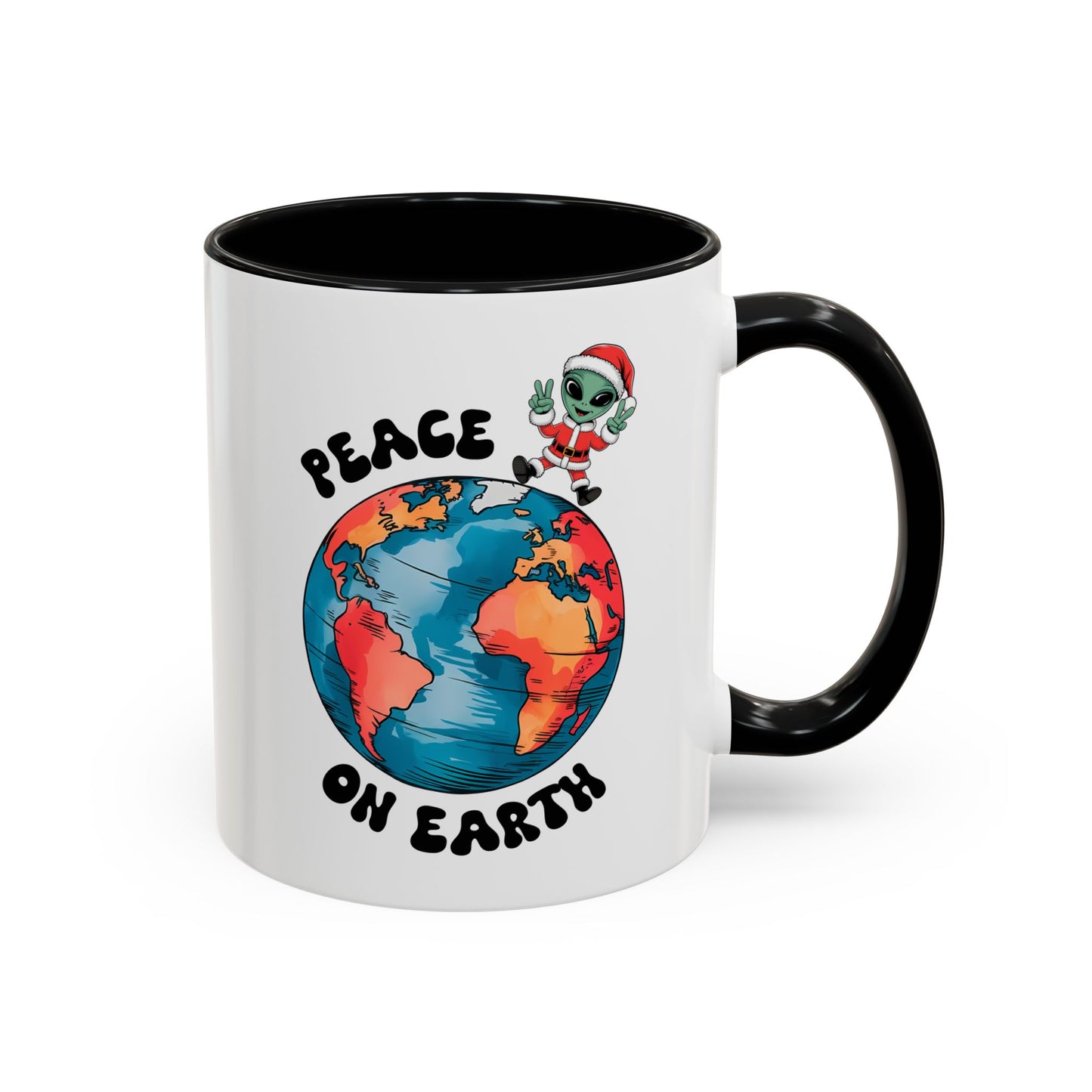 Alien Mug - Peace On Earth