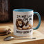 Humor Mug - I'm Not Lazy I'm on Energy Saving Mode Lion