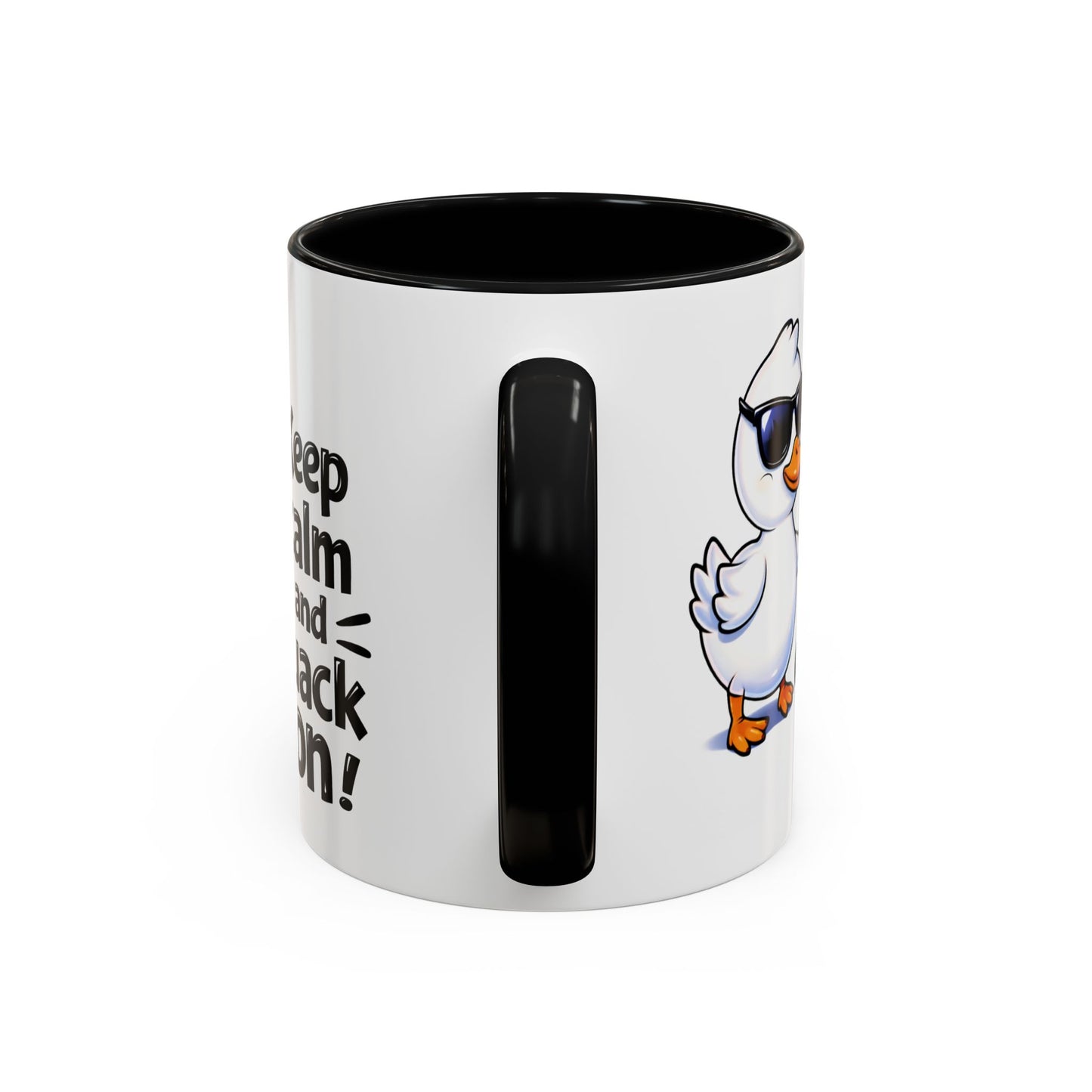 Wellness Mug - Keep Calm And Quack On