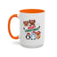 Christmas - Merry Christmas Red & Green Text Reindeer Penguin Bear Fox