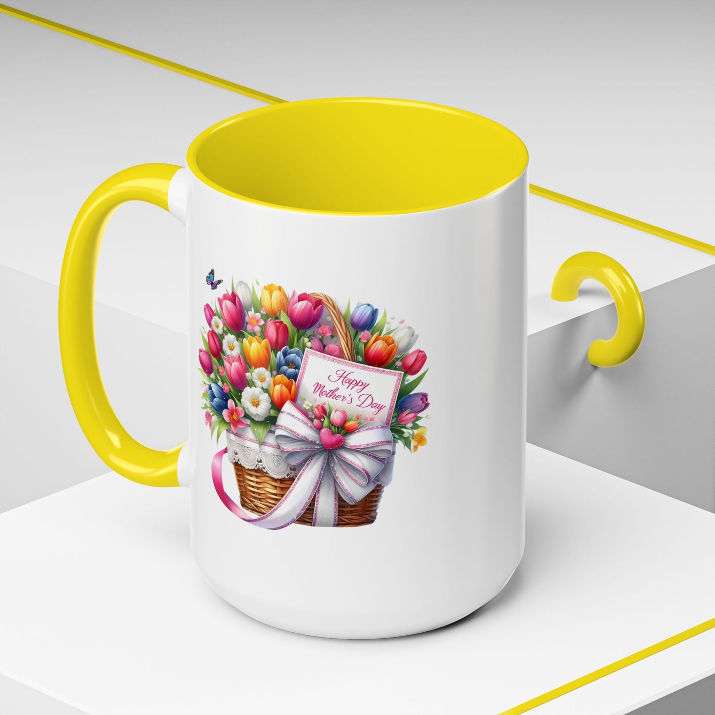 Mother's Day Mug - Happy Mother's Day Bouquet