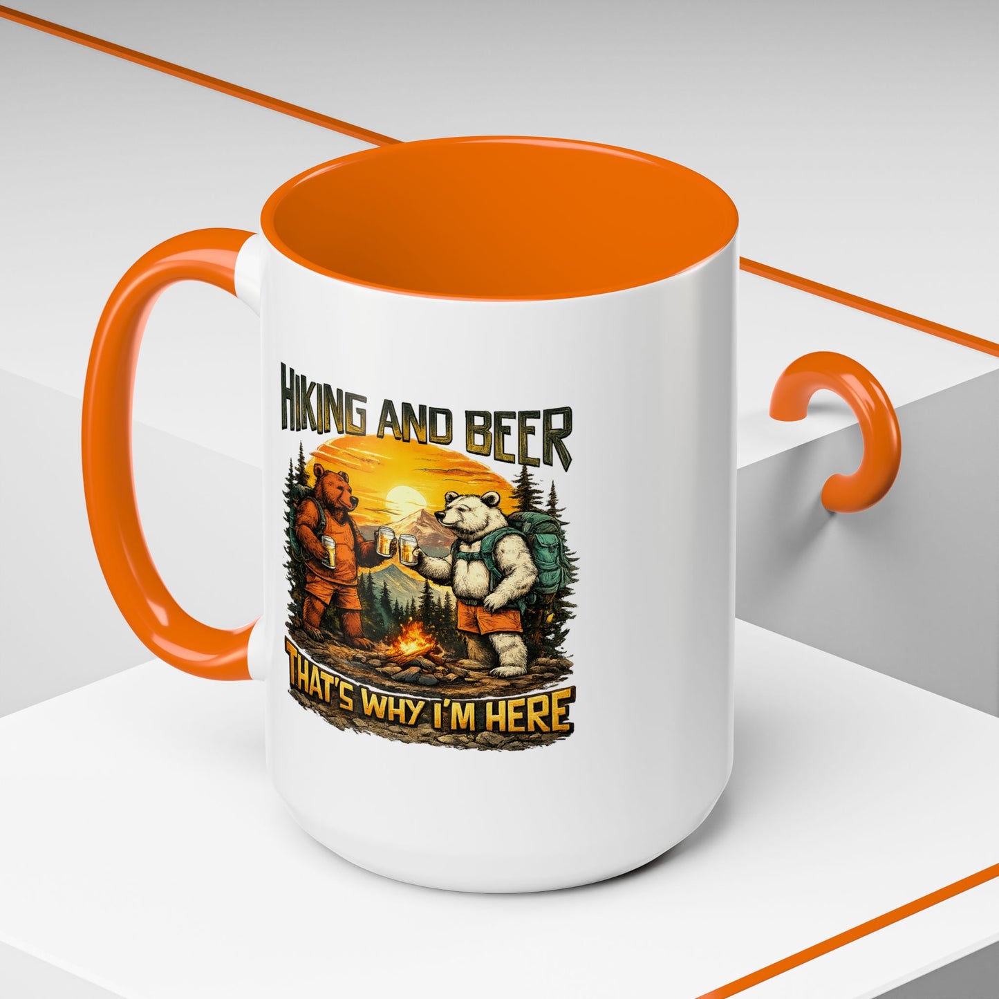 Humor Mug - Hiking and Beer