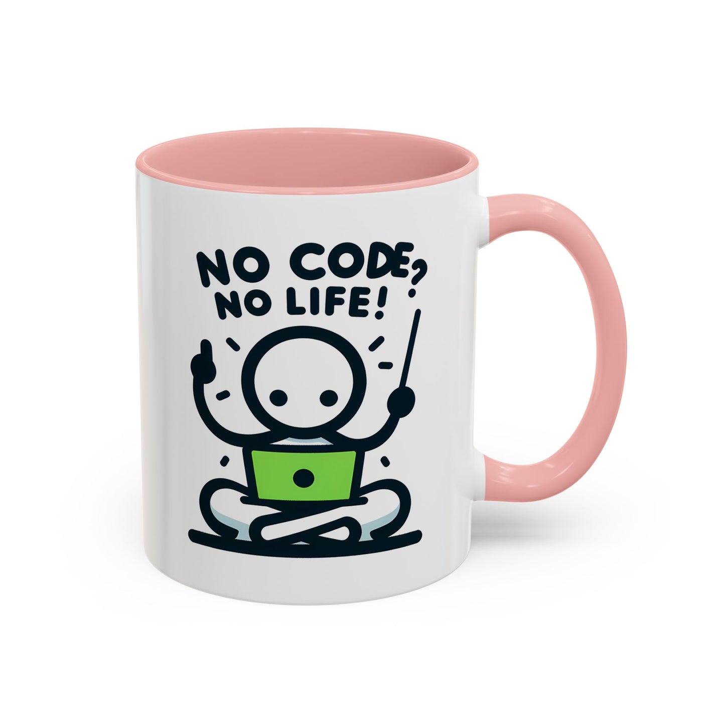 Humor Mug - No Code No Life