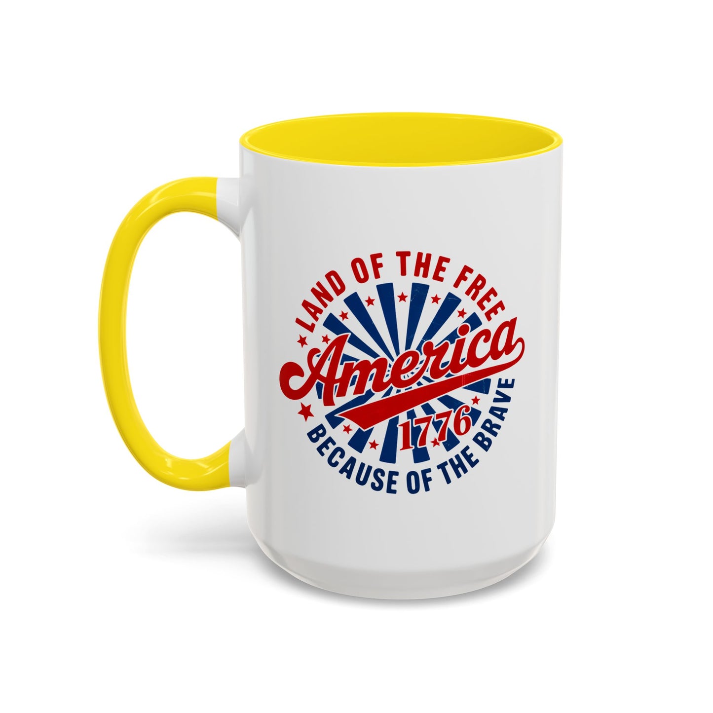 4th of July Mug - America 1776 Land of the Free