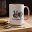 4th of July Mug - Peace Love America
