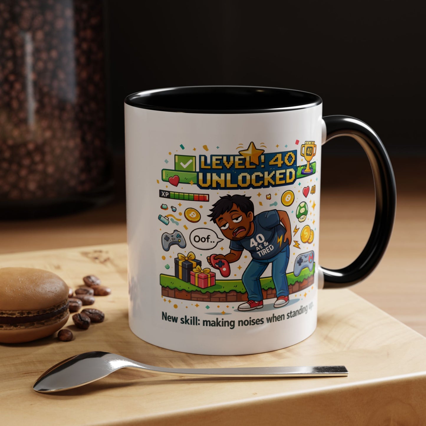 Birthday Mug - Level 40 Unlocked