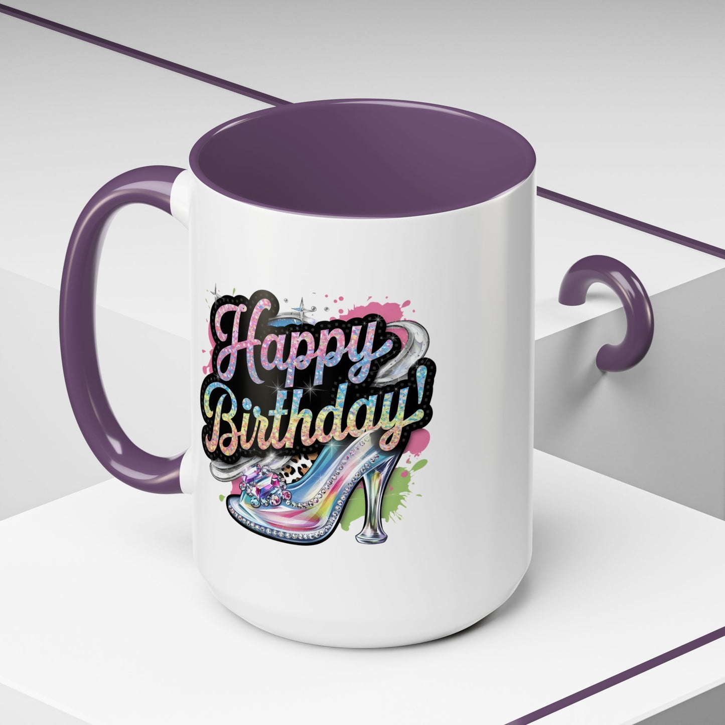 Birthday Mug - Glitter Shoes