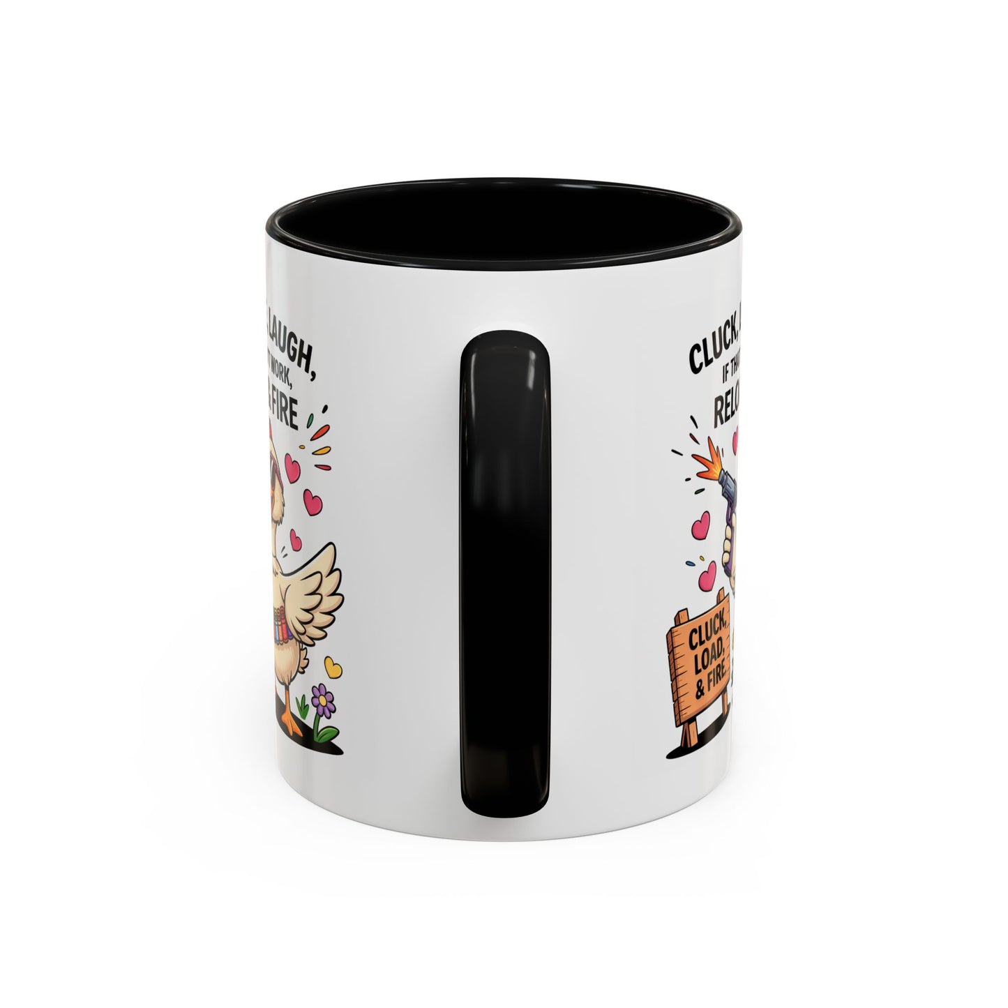 Adult Mug - Cluck Love Laugh