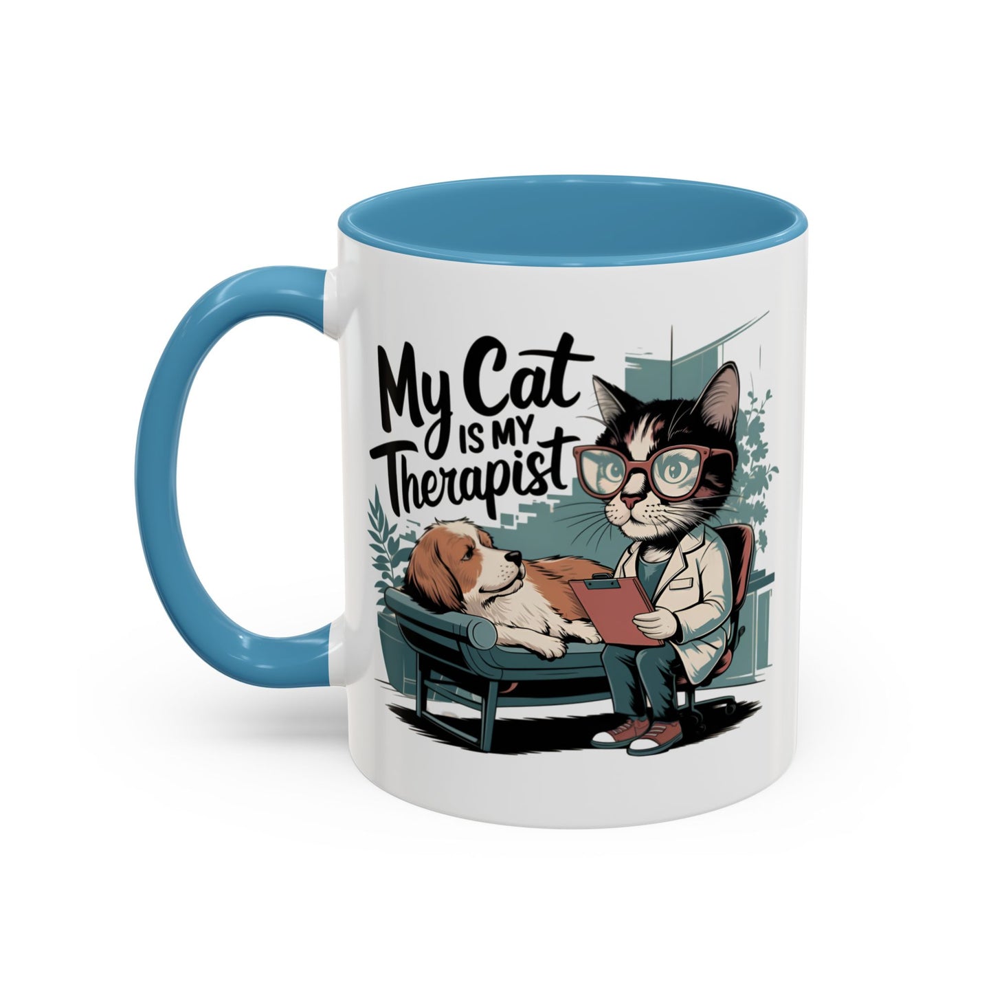 Animal Mug - My Cat Is My Therapist