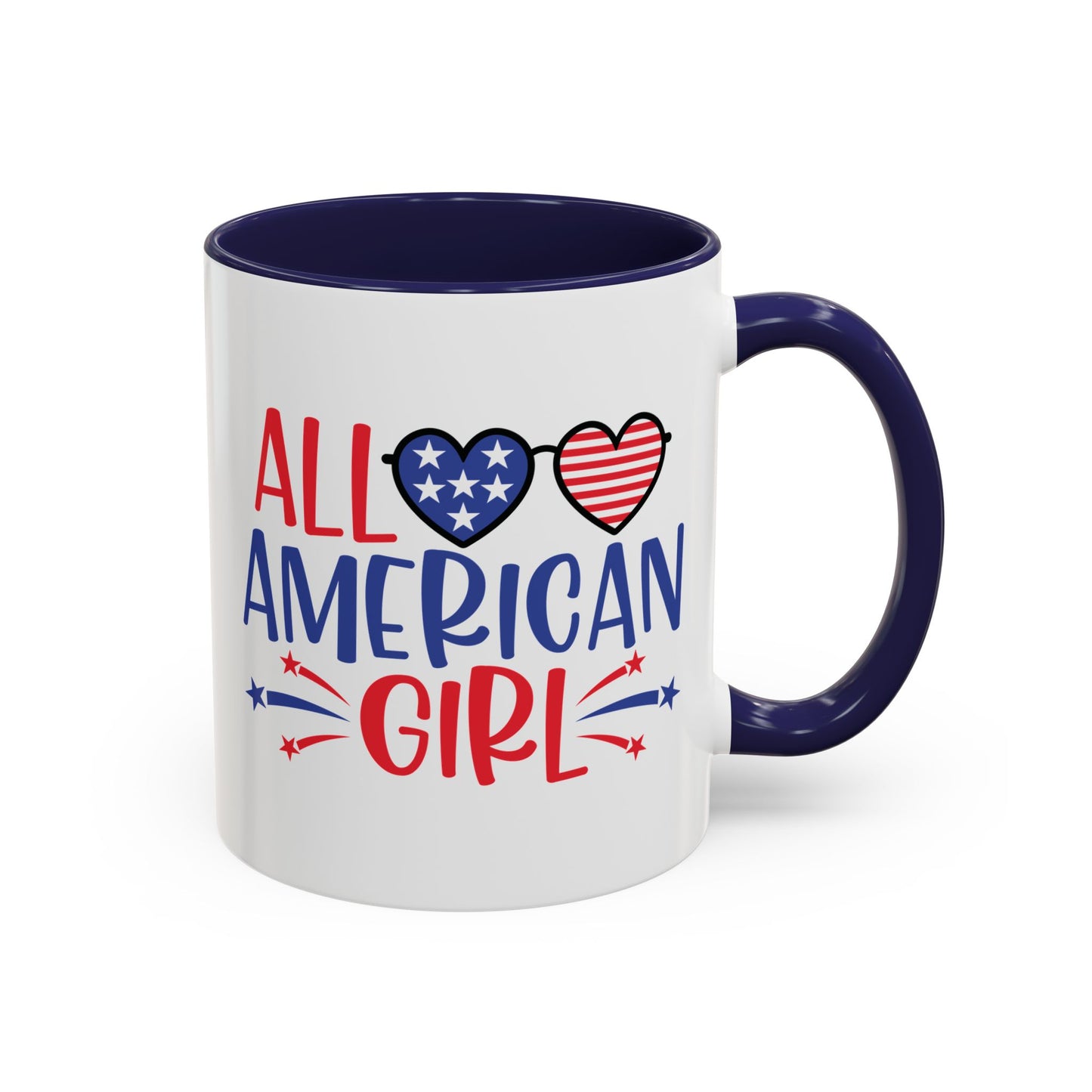 4th of July Mug - All American Girl