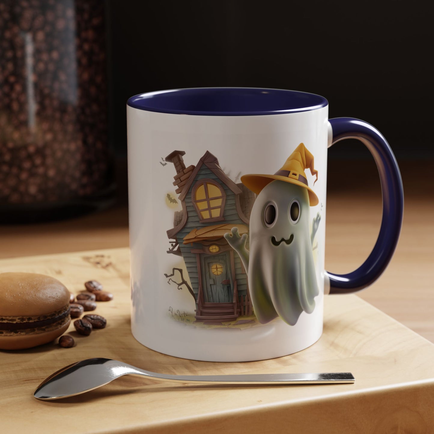 Halloween Mug - Spooky Ghost House